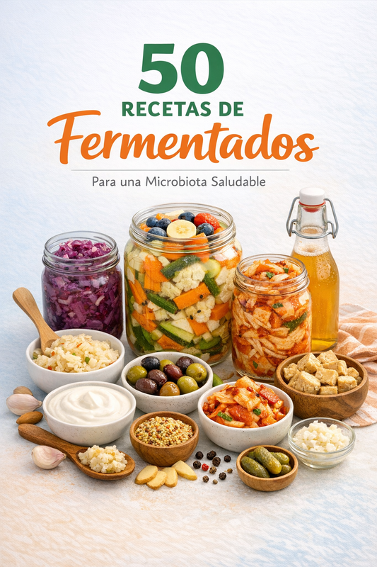 50 Recetas Fermentados Microbiota Saludable